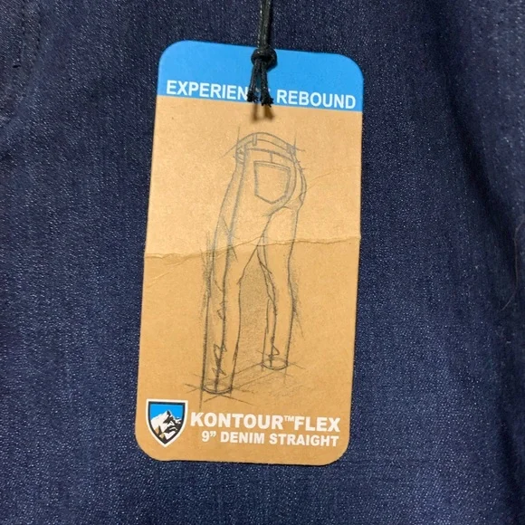 NEW Kuhl Women’s Dark Blue Kontour Flex Jeans Size 16 - Picture 7 of 11